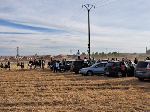 Quinto encierro tradicional de Medina del Campo // Fuente: La Voz